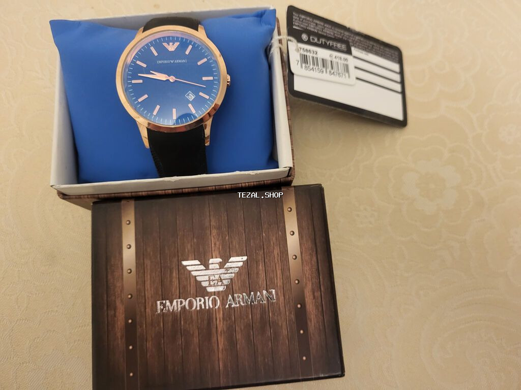 Yeni, Qol saatı, Emporio Armani, rəng - Qızılı