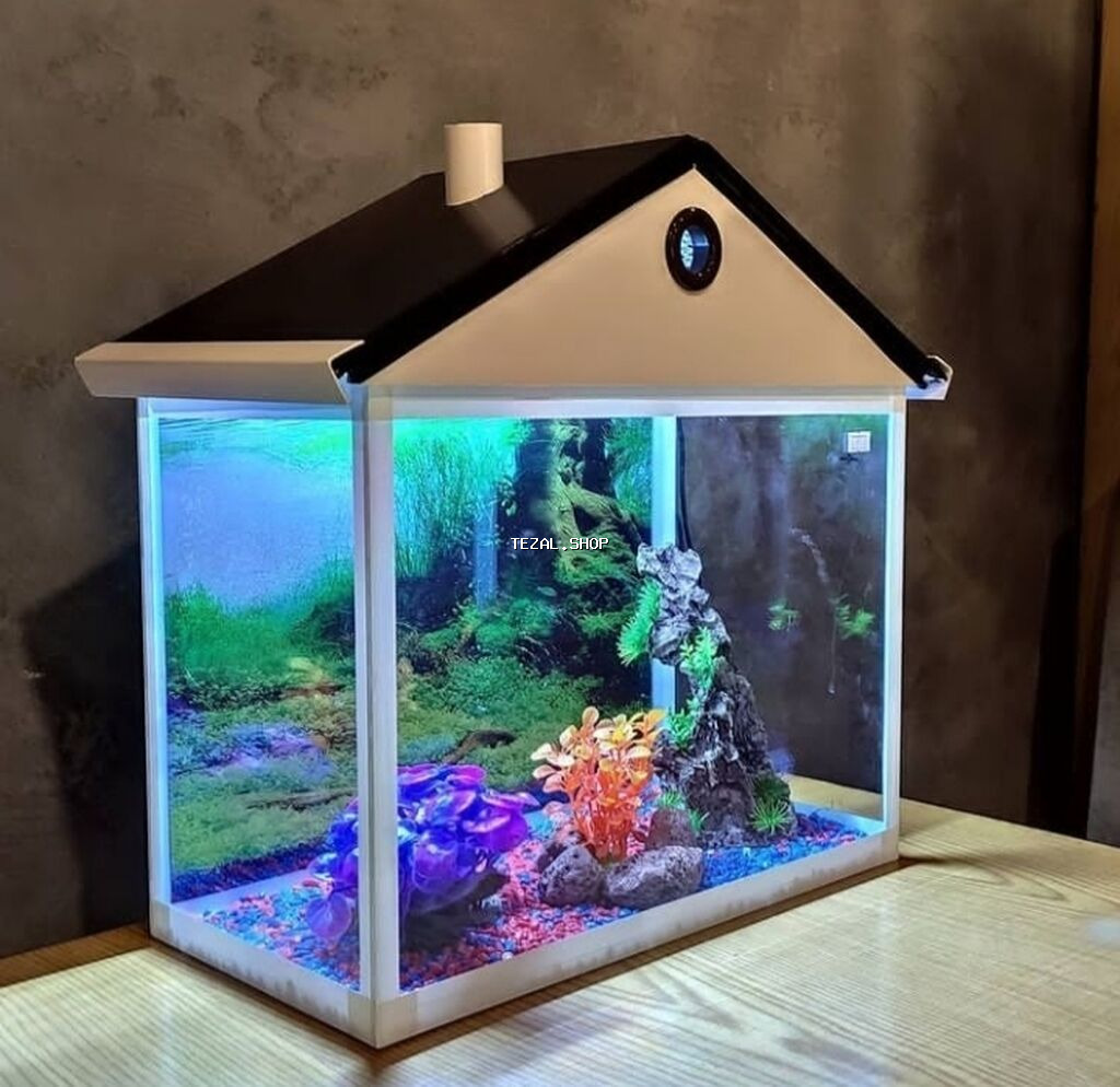 Dördbucaq akvarium, 30 l, Ünvandan götürmə