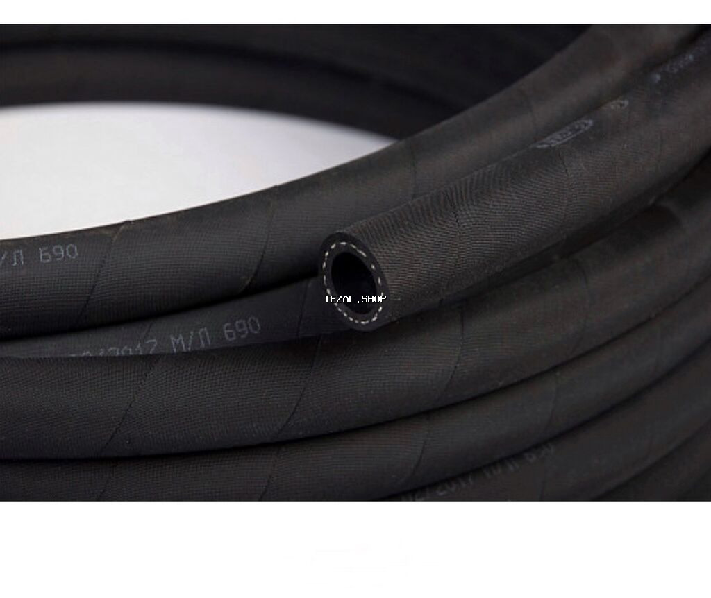 🇷🇺 Rusiya istehsalı – yüksək təzyiqə davamlı ipli rezin şlanqlar