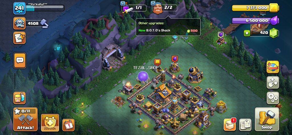 Clash of clans hesabı.242 səviyyə.Hal hazırda oynanılan - şəkil 2