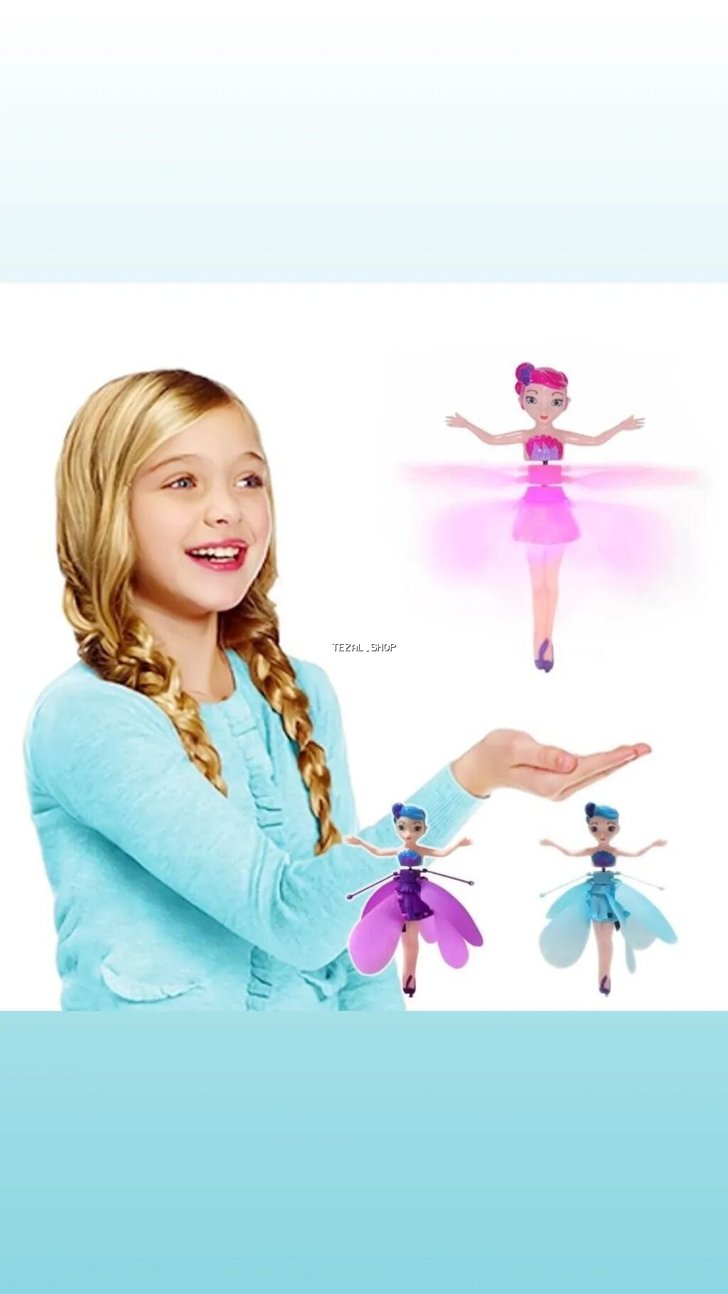 💥uçan mələk🧚‍♀️ ✔i̇lin ən gözəl hədiyyəsi🤗 ✔zaryatkayla işləyir - şəkil 3