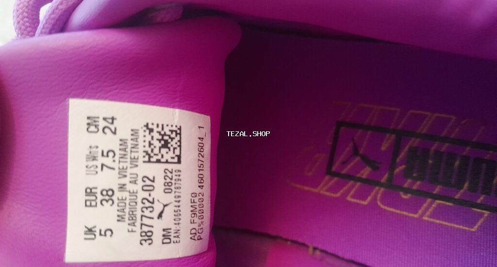 Puma, Ölçü: 38, rəng - Bənövşəyi, Yeni