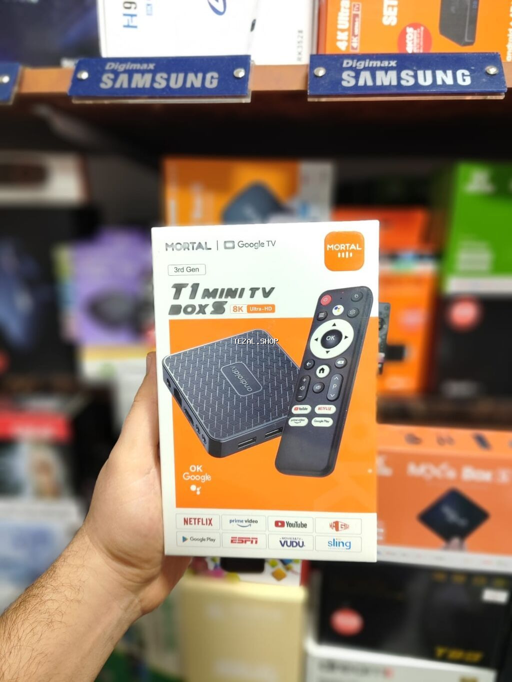 Yeni Smart TV boks Google TV 8 GB / 128 GB, Android, Ünvandan götürmə, Pulsuz çatdırılma, Ödənişli çatdırılma - şəkil 5