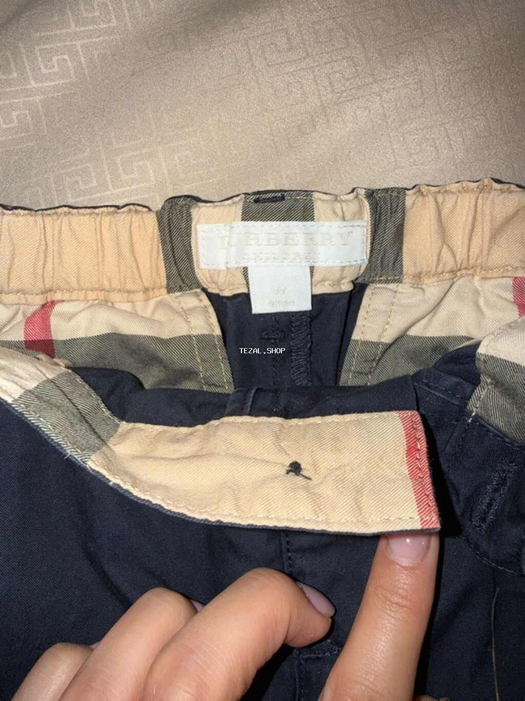 1) Burberry uşaqlar üçün şalvar-35 azn - Etiket: “BURBERRY Children” -