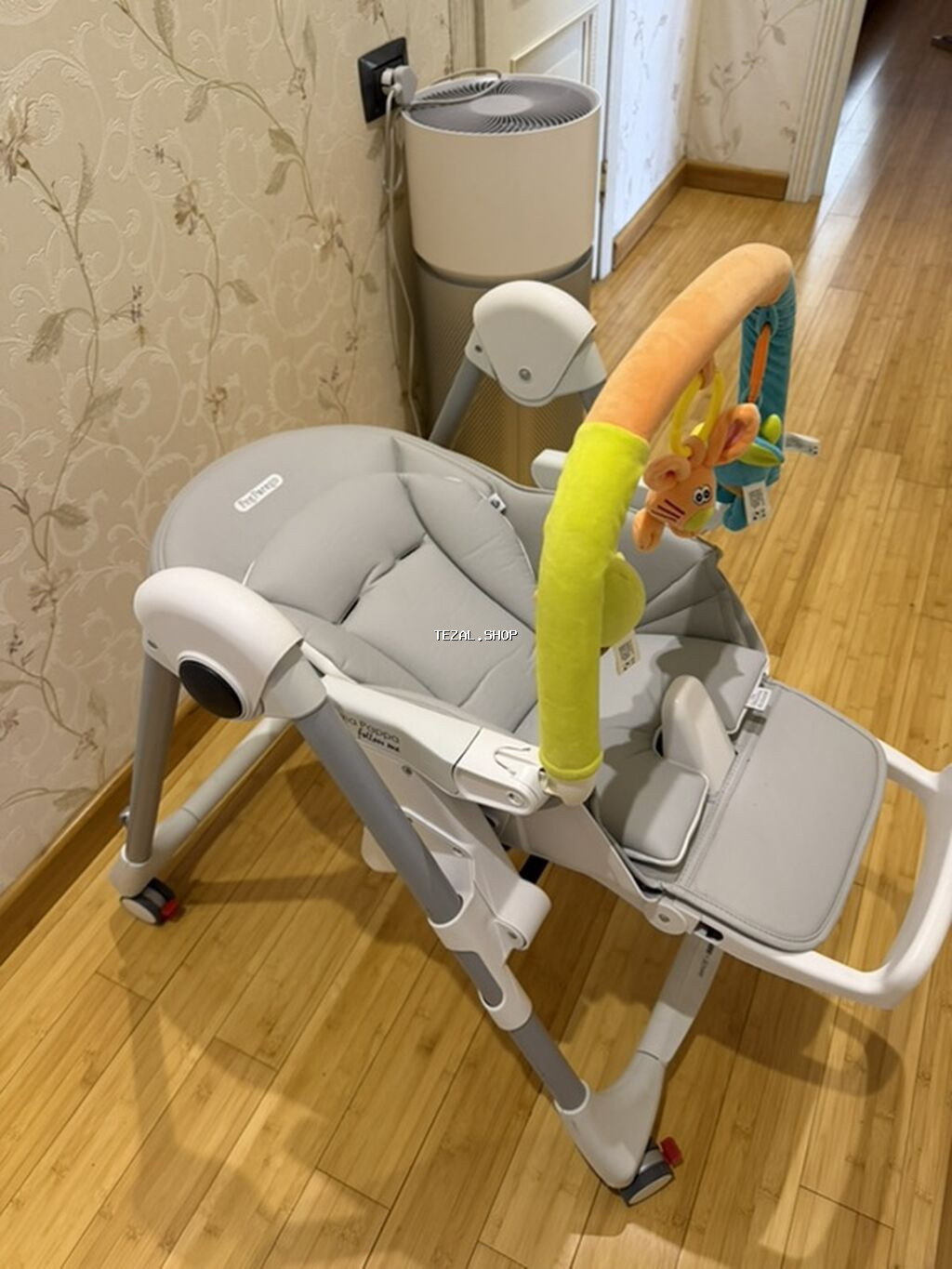 Peg Perego Prima pappa Follow Me uşaq yemək stulu və uzanma kreslosu - şəkil 2