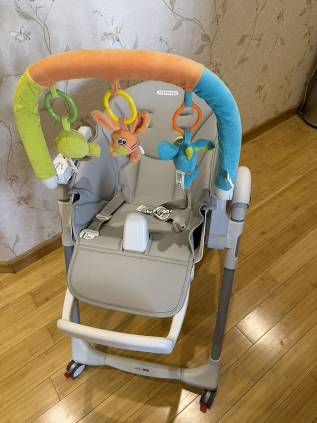 Peg Perego Prima pappa Follow Me uşaq yemək stulu və uzanma kreslosu - şəkil 4