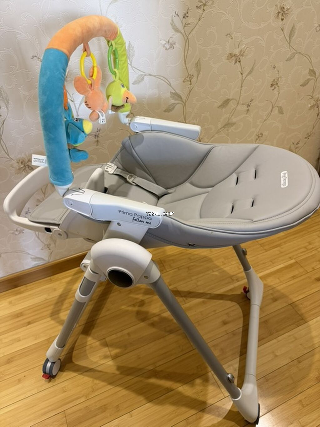 Peg Perego Prima pappa Follow Me uşaq yemək stulu və uzanma kreslosu - şəkil 5